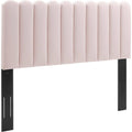 Pink Velvet Full/Queen Headboard H4643