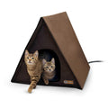 Outdoor Heated Kitty A-Frame B4232