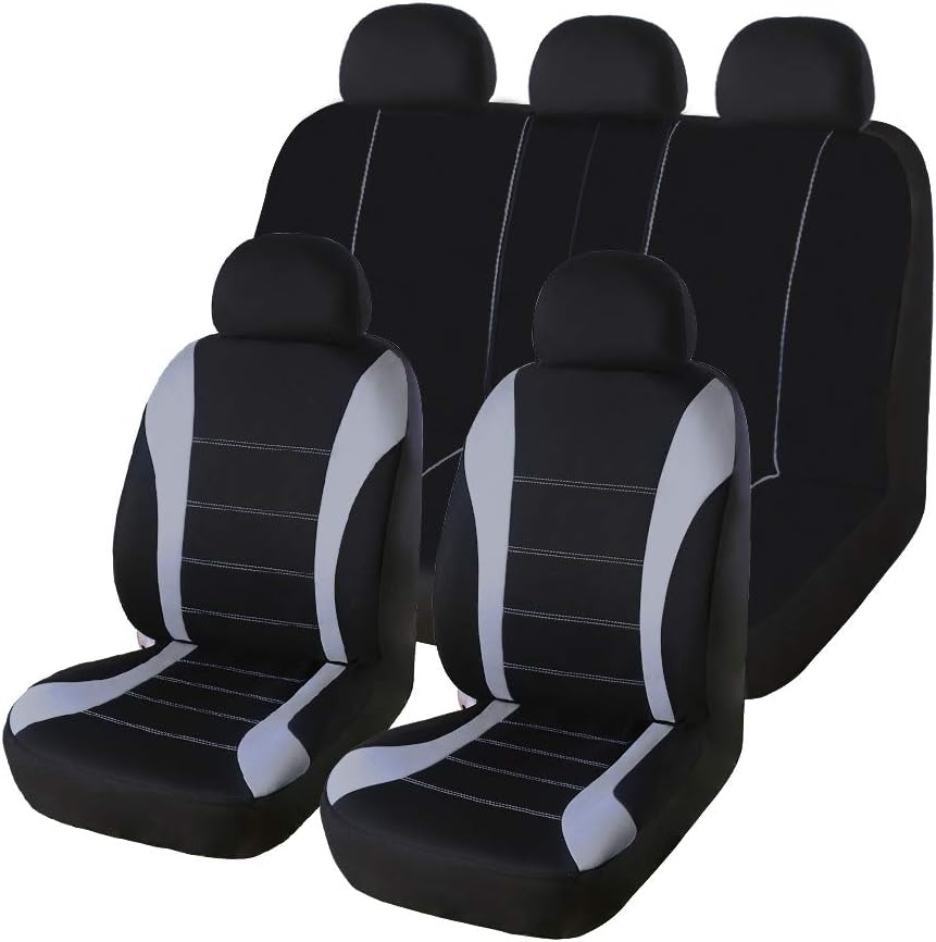 Red-Breathable Mesh Car Seat Covers V19976