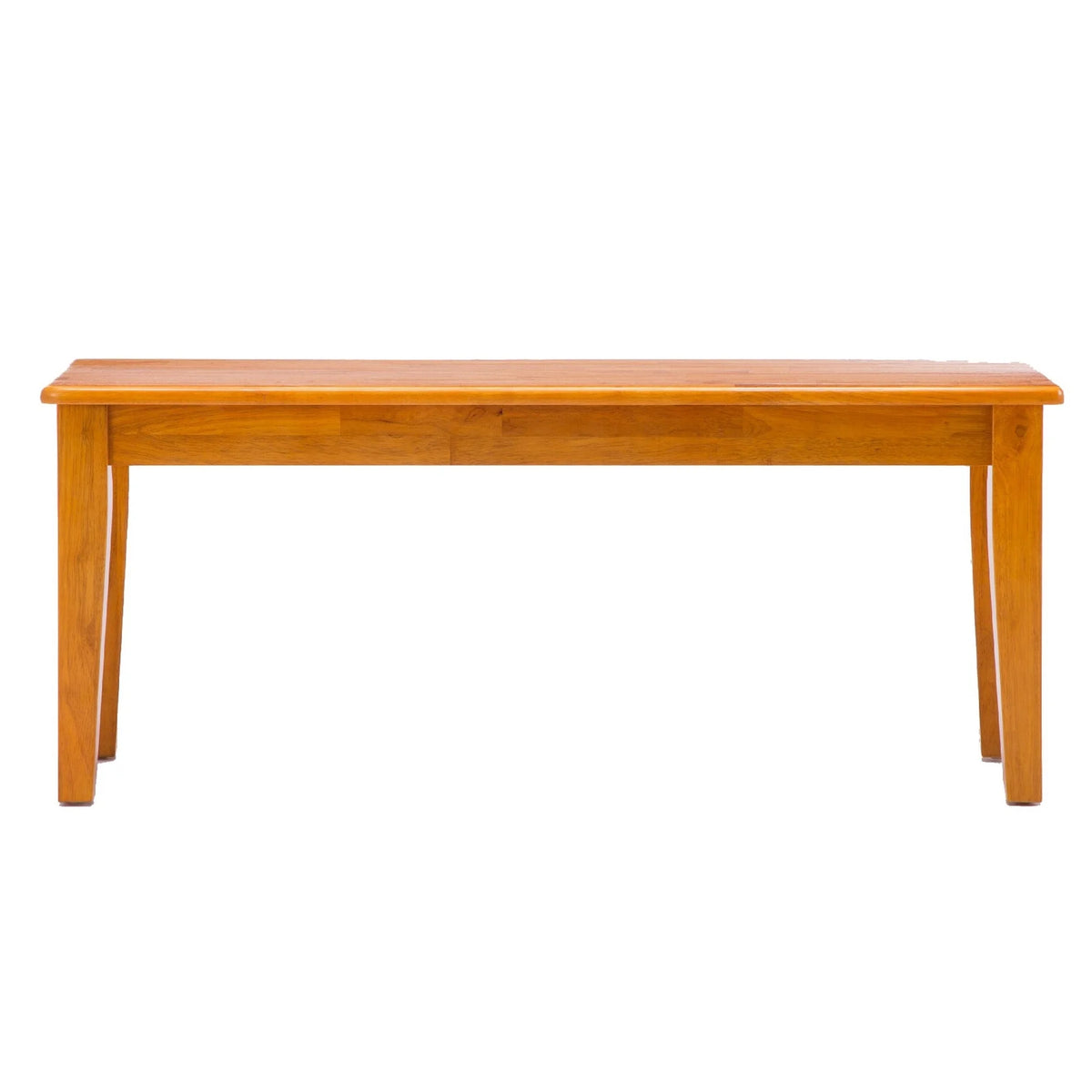 Oak Brown Wood Dining Bench G144284