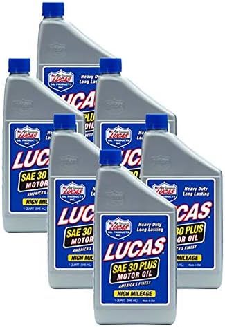 SAE 30W Petroleum Motor Oil 1 Quart 6 Pack M744