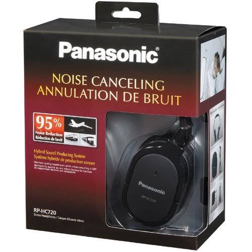 Black Over-Ear Noise Canceling Headphones R470138