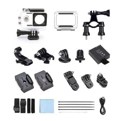 Black Action Camera V95597