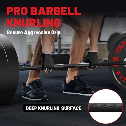 2-inch 45lb Olympic Barbell with Knurled Grip U15597