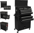 8-Drawer Red Rolling Tool Chest with Wheels O992