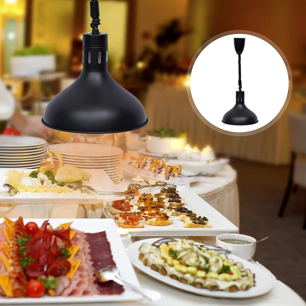 250W Hanging Food Heat Lamp N31131