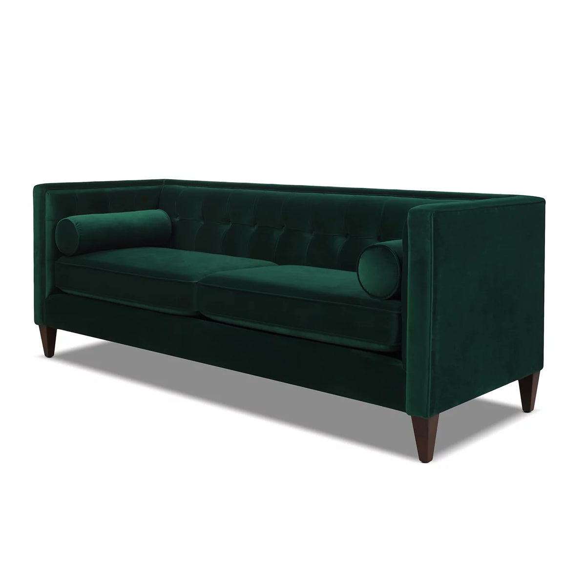 84" Tufted Tuxedo Sofa Double Cushion Z8214