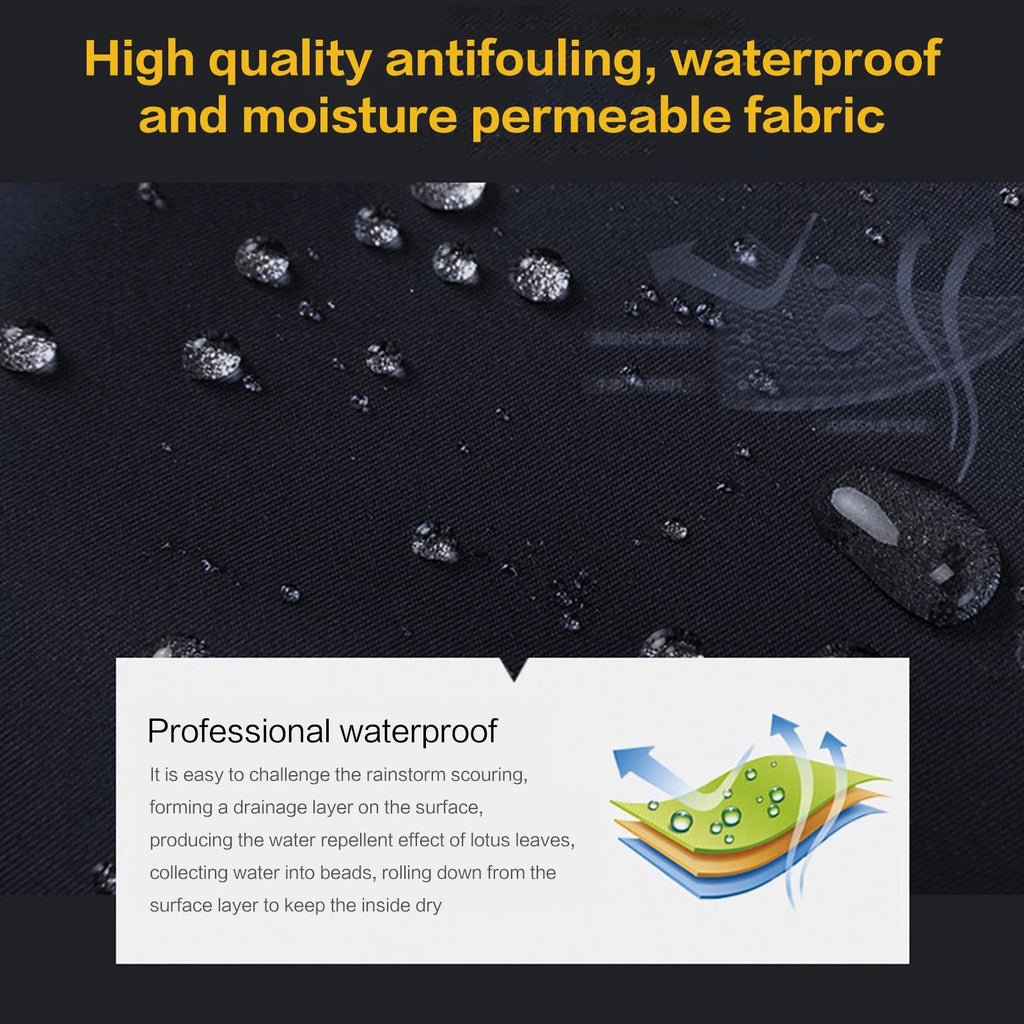High Visibility Reflective Waterproof Raincoat L682