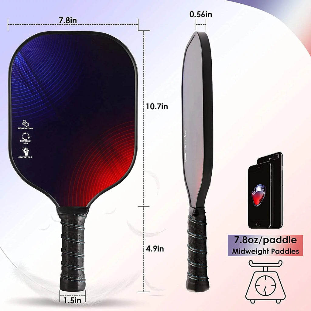 Carbonfiber Pickleball Paddle Set of 2 R454790
