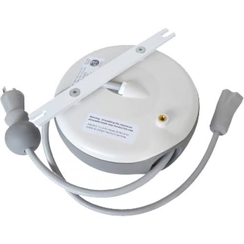 10 ft. Retractable Reel with Static Female Tap - Black S137065