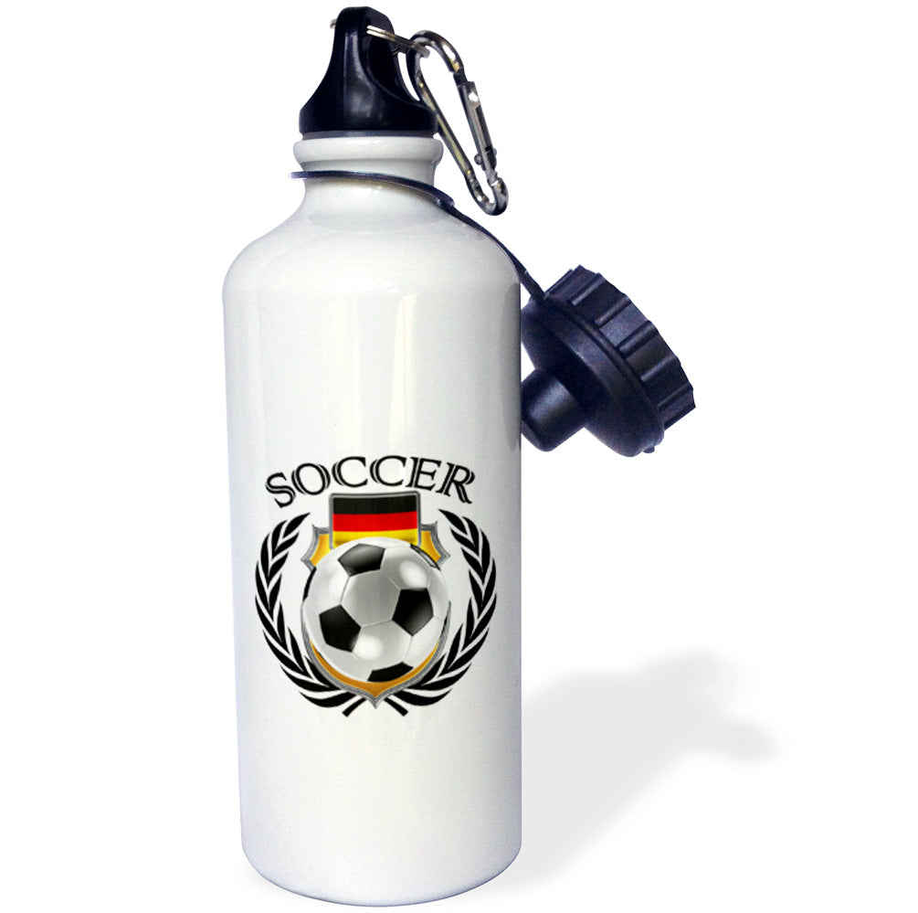 Germany Soccer Ball Water Bottle, 21-ounce Z9267