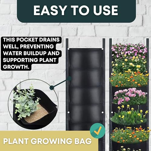 64 Pockets Vertical Wall Planter U5457