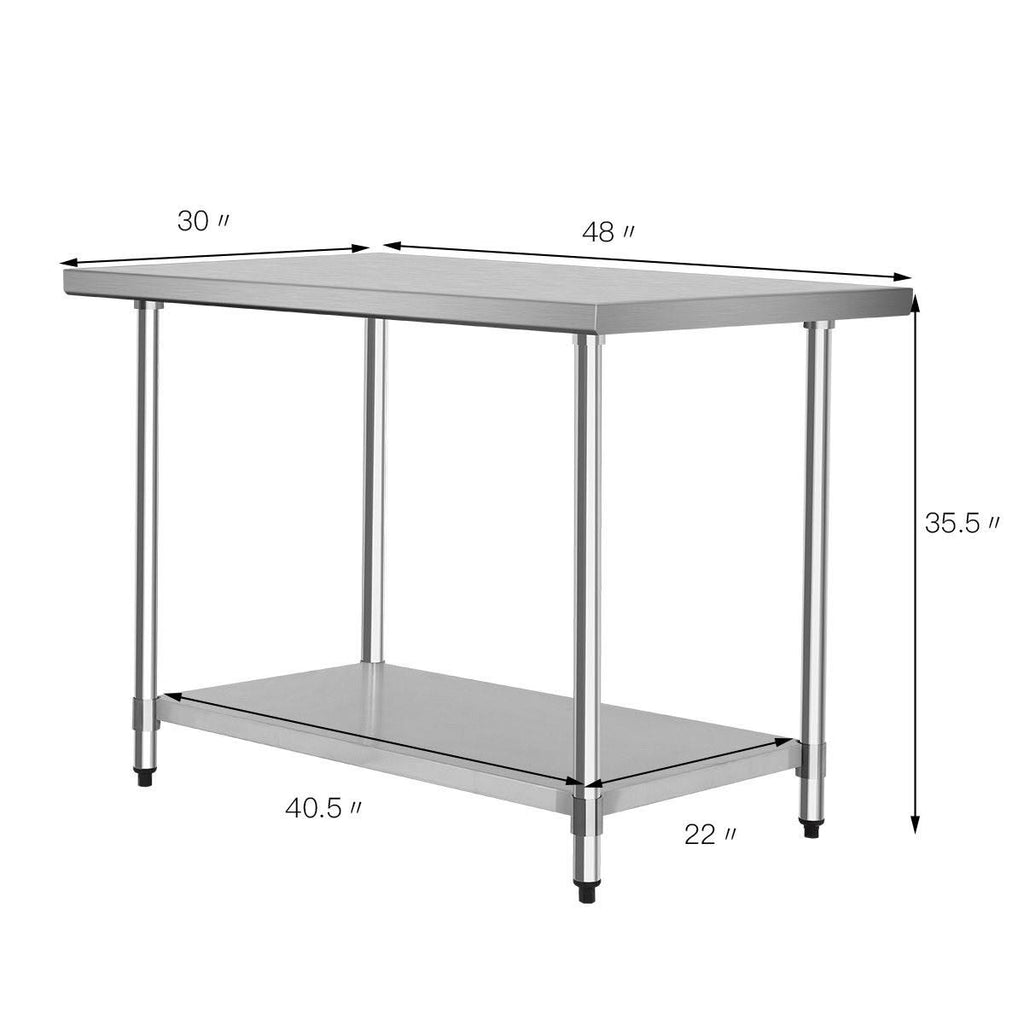 Stainless Steel Commercial Kitchen Work Table K712