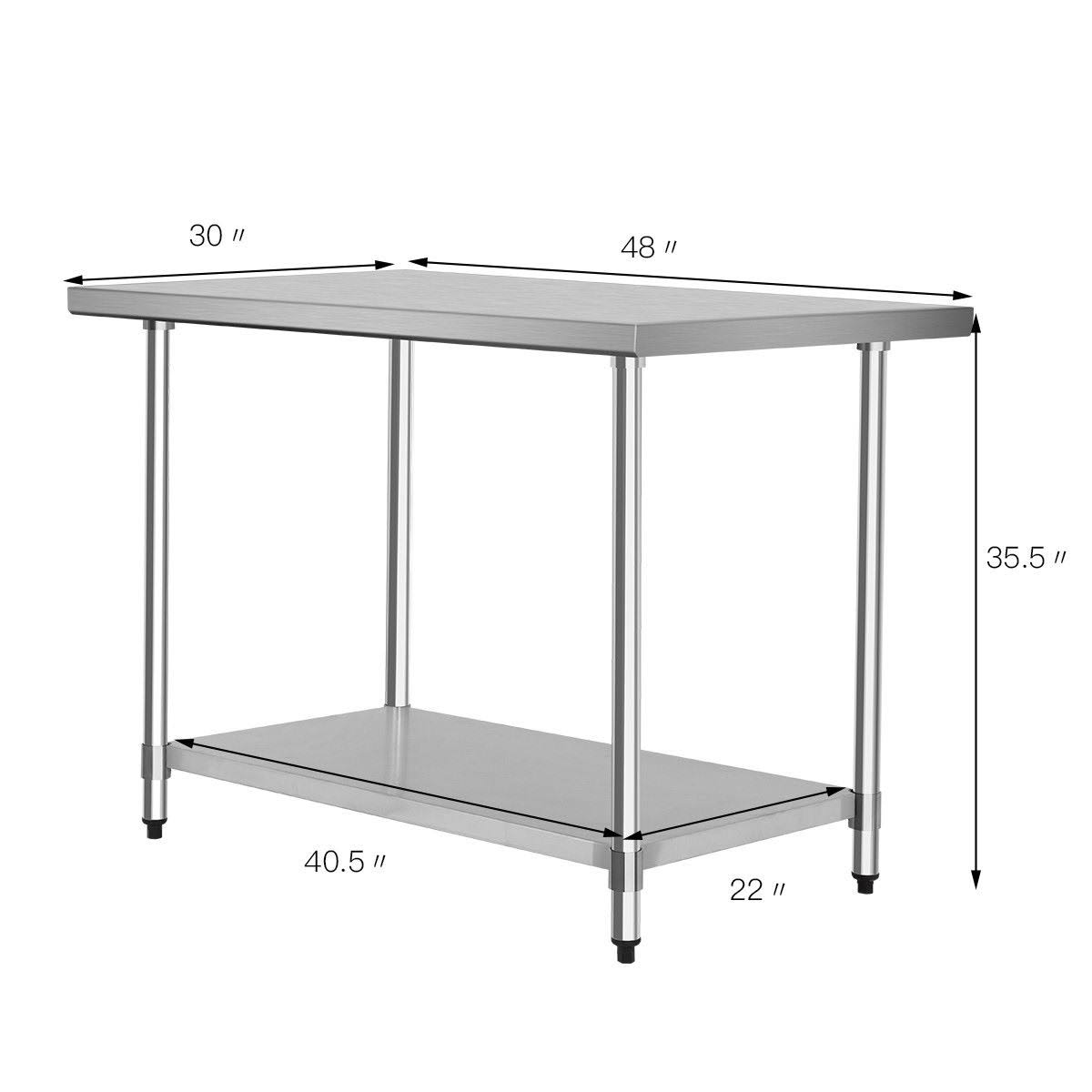 Stainless Steel Commercial Kitchen Work Table K712
