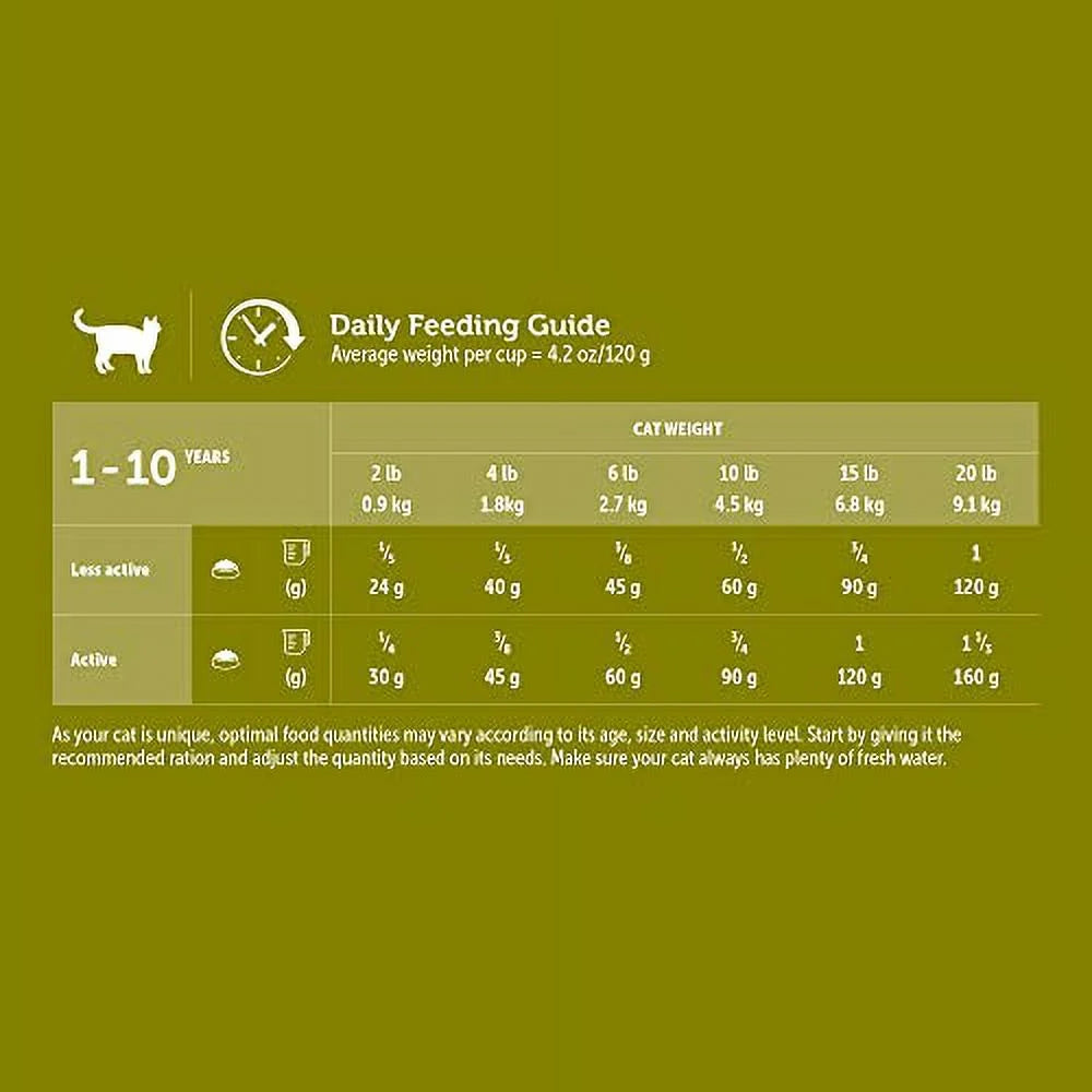 Chicken and Rice Adult Formula Cat Food, 7 lb L113244