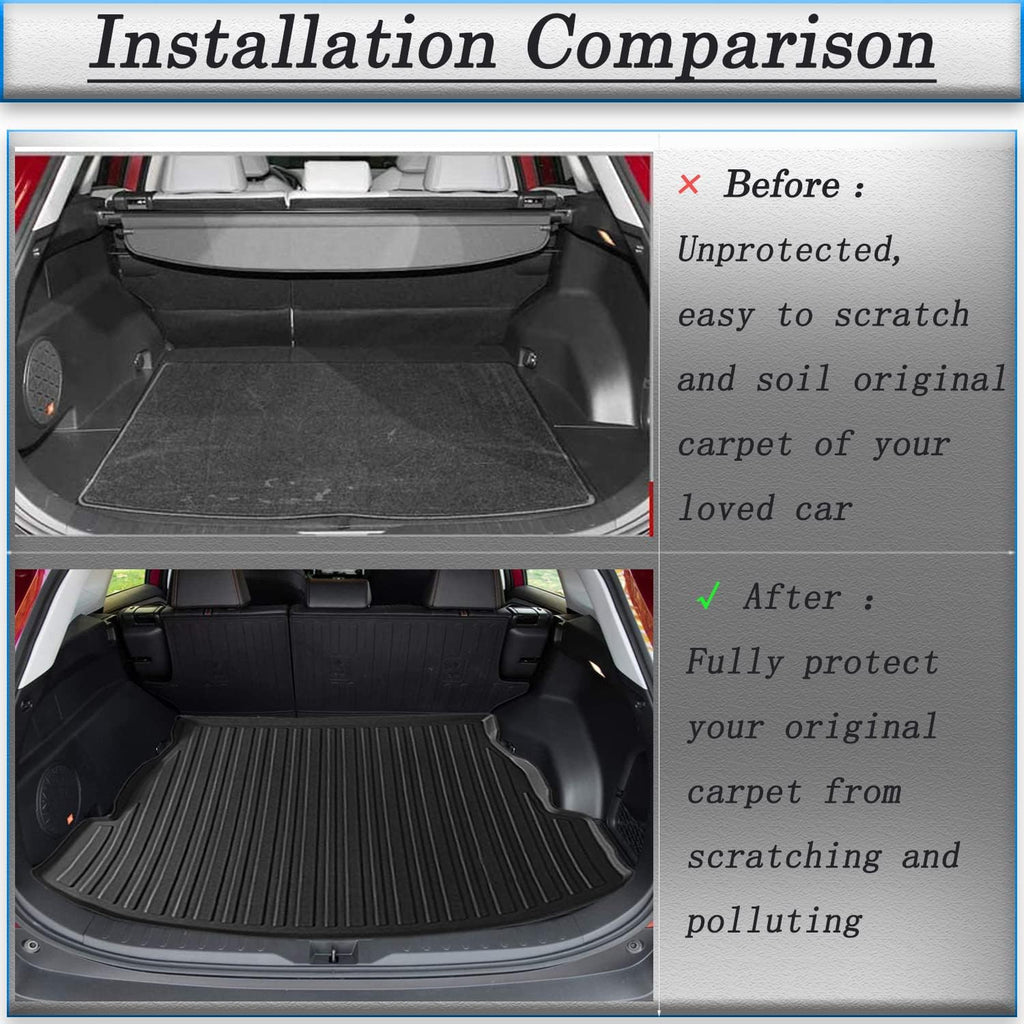 All-Weather 3D Waterproof TPO Cargo Liners D8075