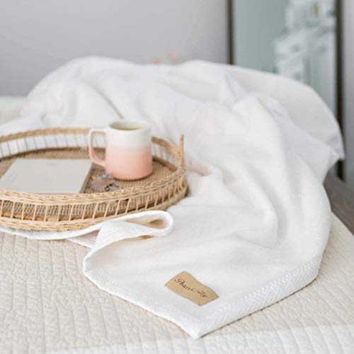 Natural Cotton Throw Blanket B7648
