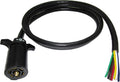7 Way Trailer Plug Extension Cord Connector Assembly Heavy Duty (4' FT) Pack of 2 S600992
