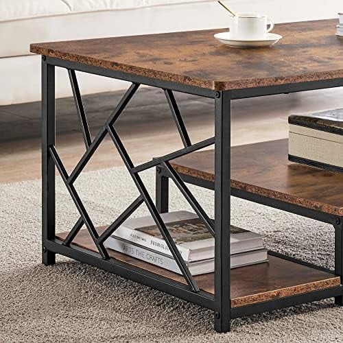 Marble Gold Rectangle Coffee Table E430340