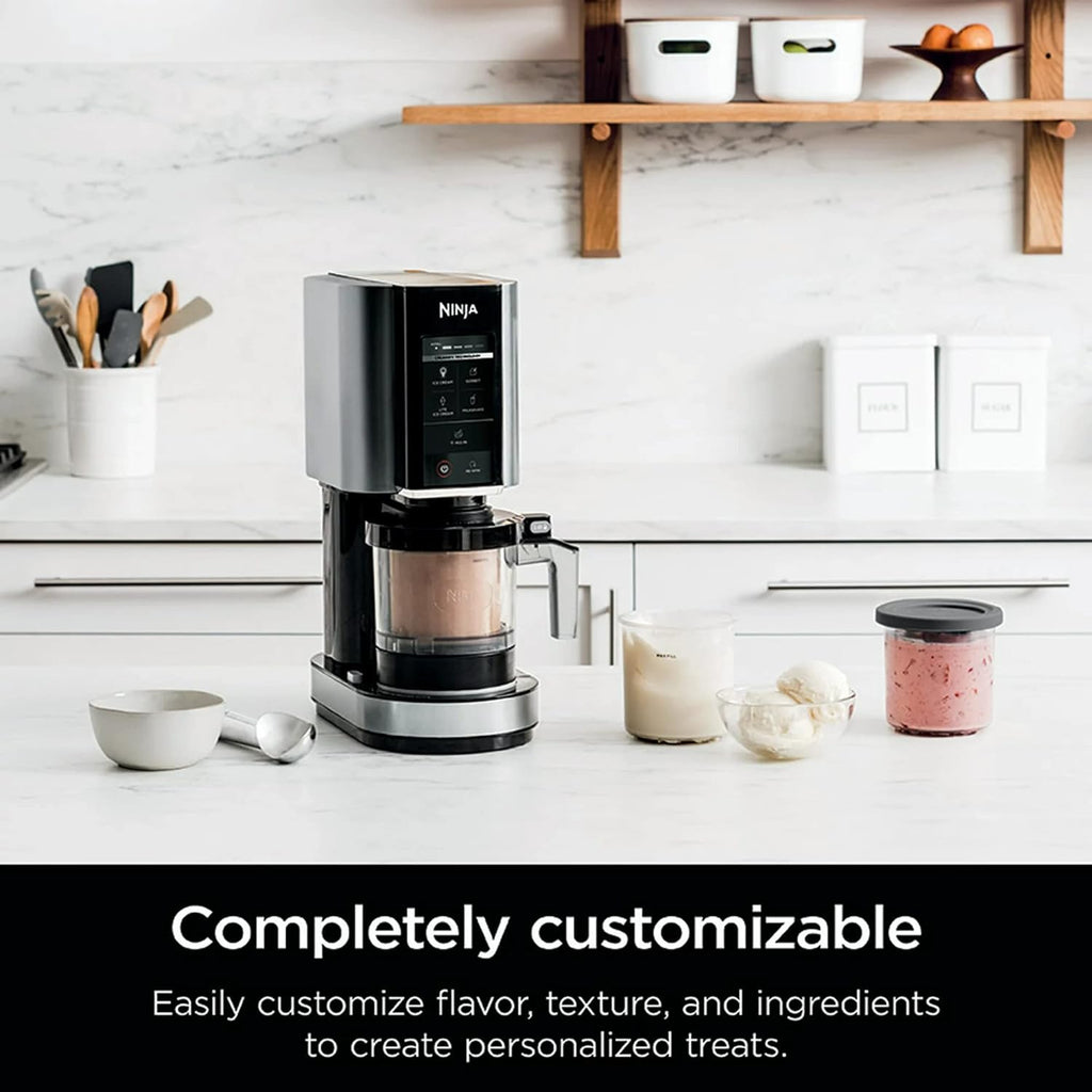 Ice Cream Maker with 2 Pint Containers L2840