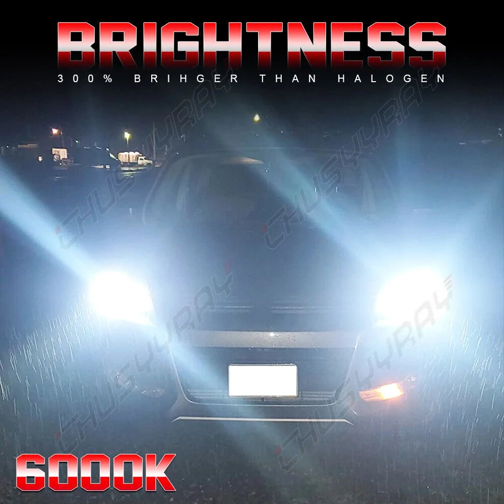 4pcs LED Headlight Bulbs Combo I3498