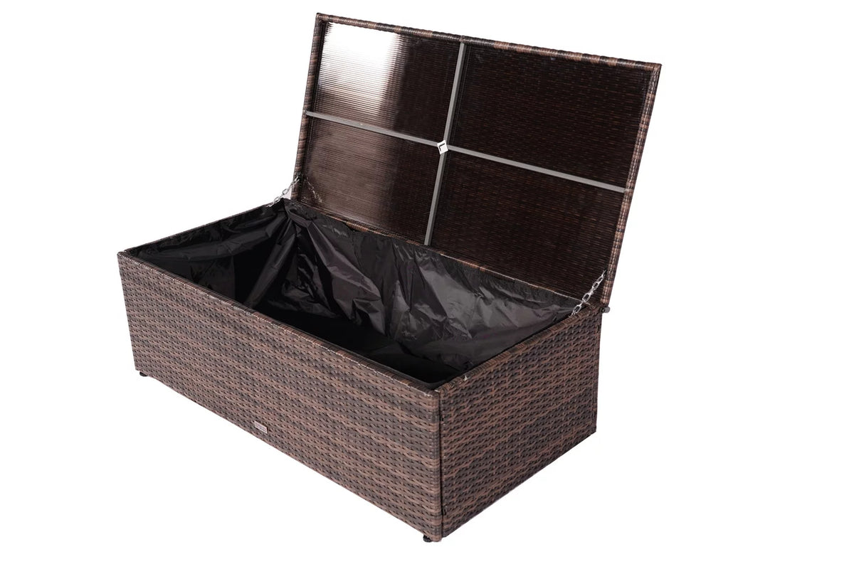 6-Piece Wicker Outdoor Sofa Set with Cushions H33591