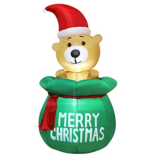 8 Feet Tall Lighted Inflatable Christmas Nutcracker Yard Decoration J434705