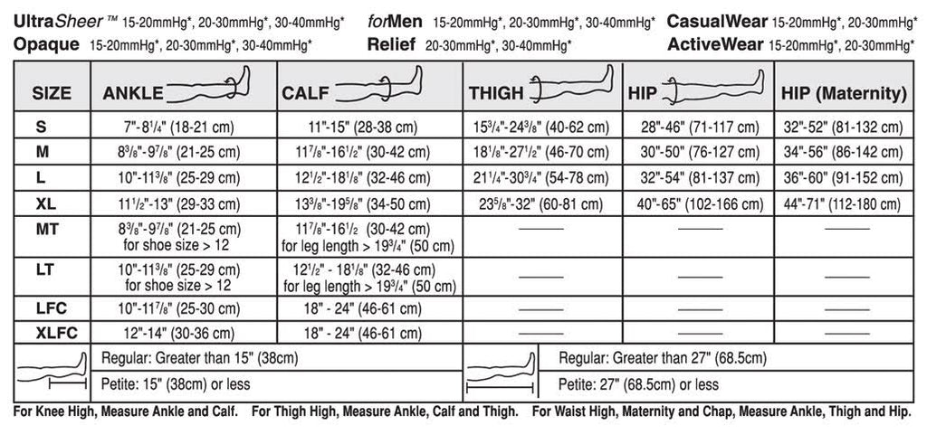 Opaque 20-30 mmHg L-Full Calf Black Knee High Y97337