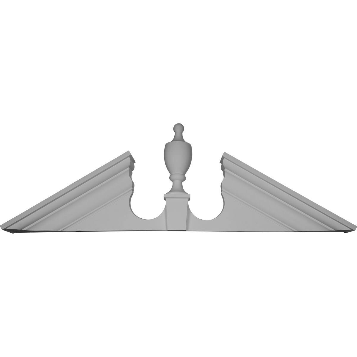 Peaked Cap Urn Pediment X40088