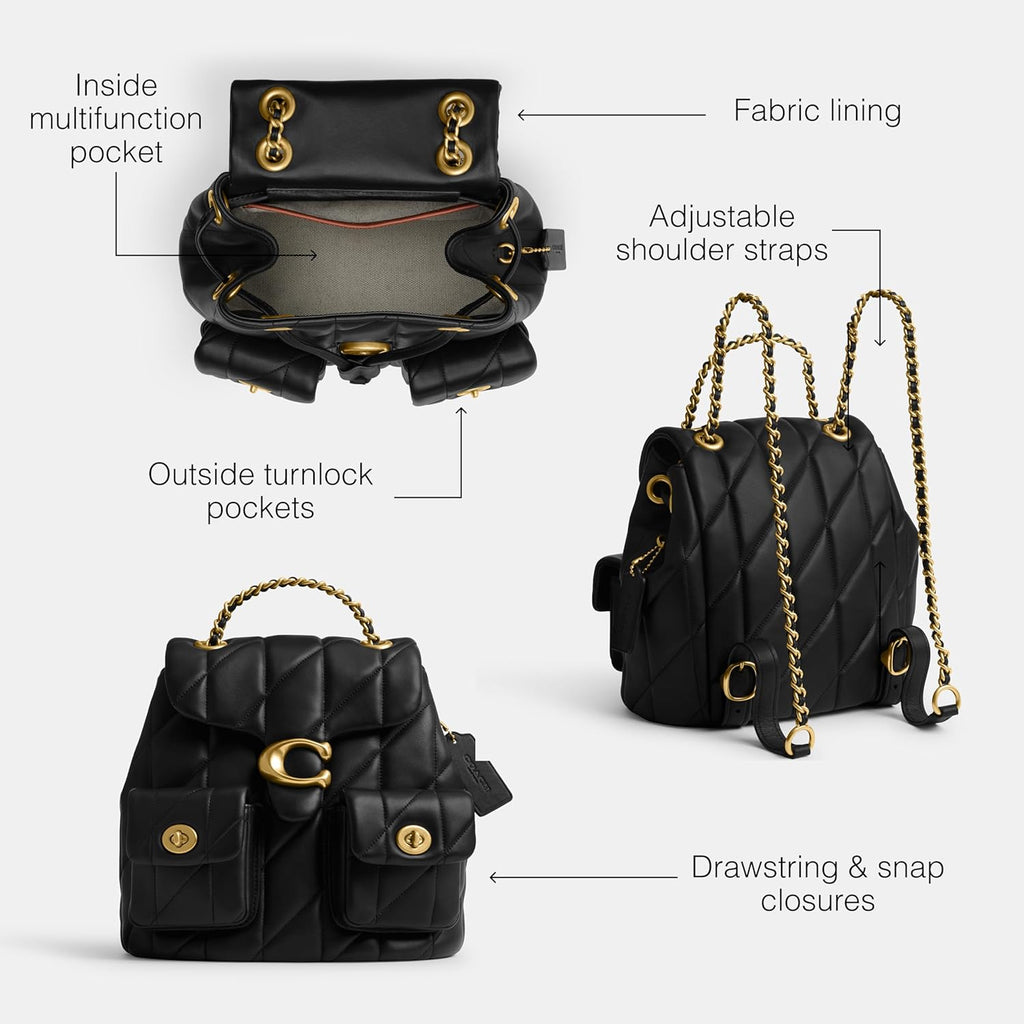 Black Large Backpack B10585