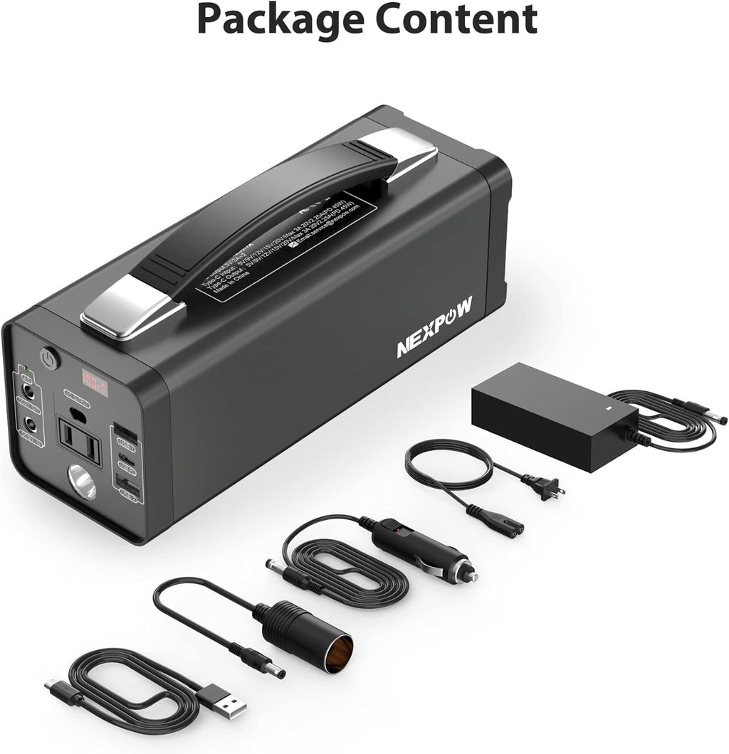 178Wh Portable Power Station with AC Outlet T715946