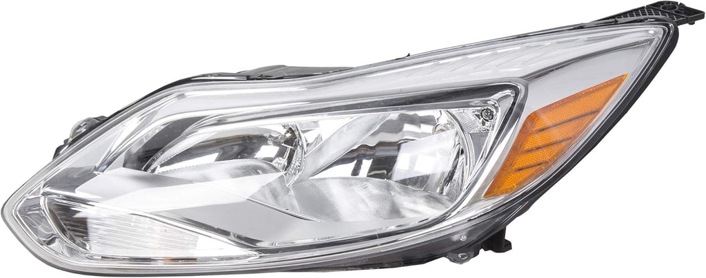 Chrome Housing Halogen Headlights for 2012-2014 Ford Focus T434084