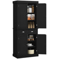 72" Kitchen Pantry Cabinet with 2 Cupboards and Drawer X90605