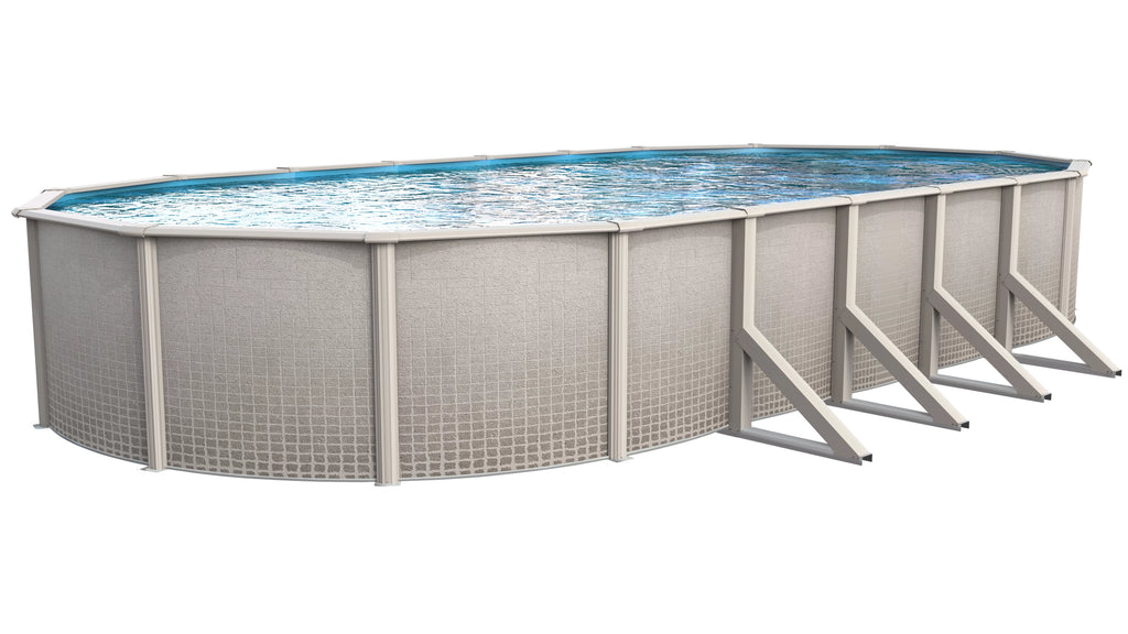 15' x 30' Oval 48 Wall Above-Ground Swimming Pools Q82619