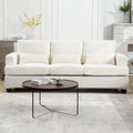 89" Boucle Upholstered 3 Seater Sofa U727583