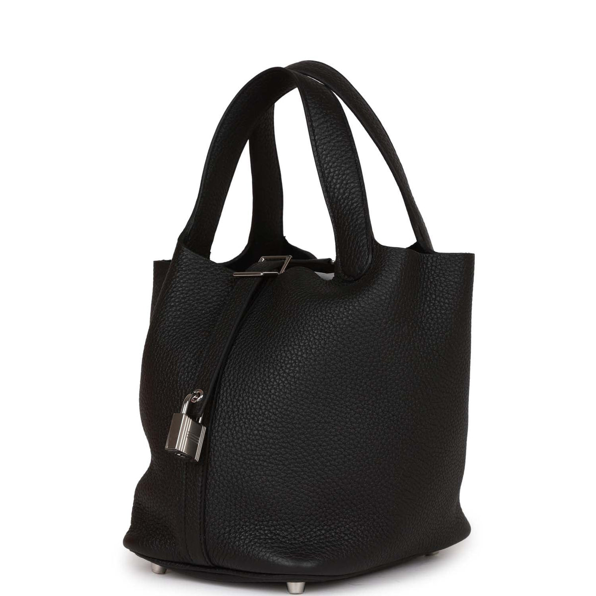 Black Clemence 18 Picotin Lock Q315