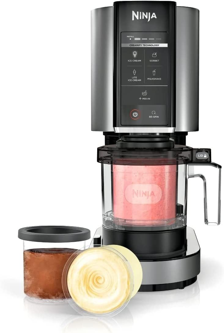 Ice Cream Maker with 2 Pint Containers L2840