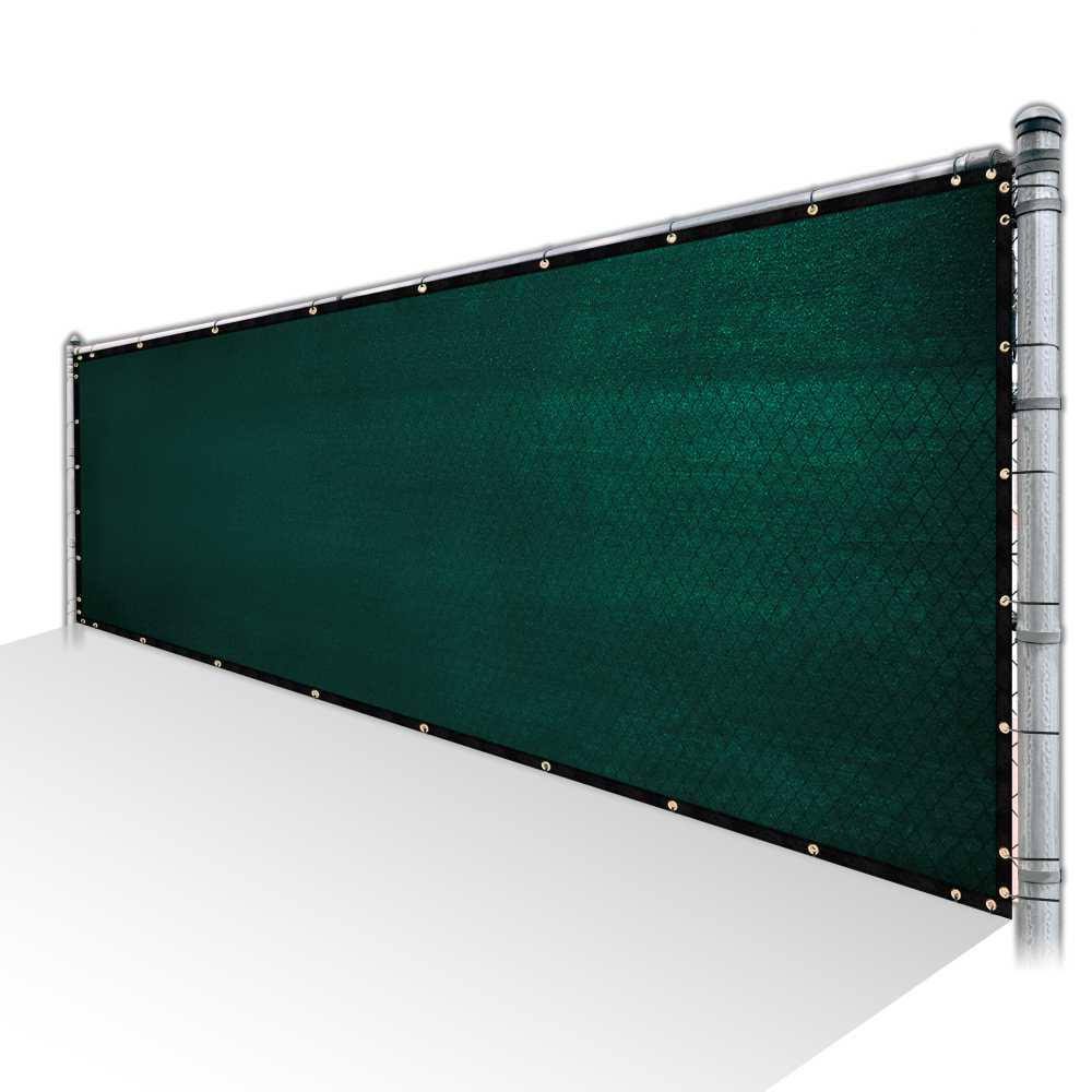 Green Privacy Fence Screen HDPE Mesh Netting with Reinforced Grommets I185
