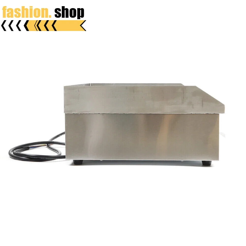 Commercial Electric Countertop Griddle 548x350mm 110V O88341