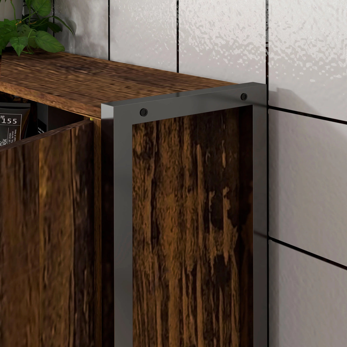 Over The Toilet Storage Cabinet with Shelf W143