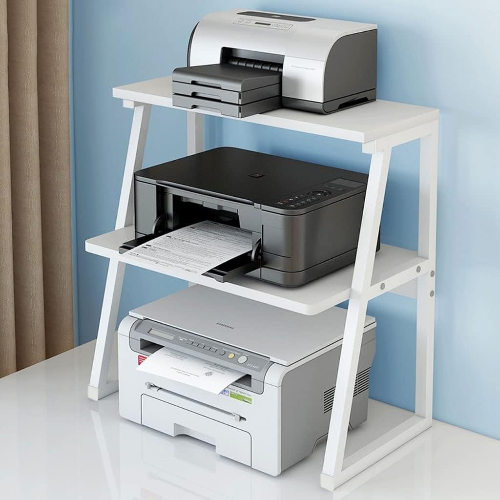 Desktop Printer Stand Storage Shelf File Holder U70574