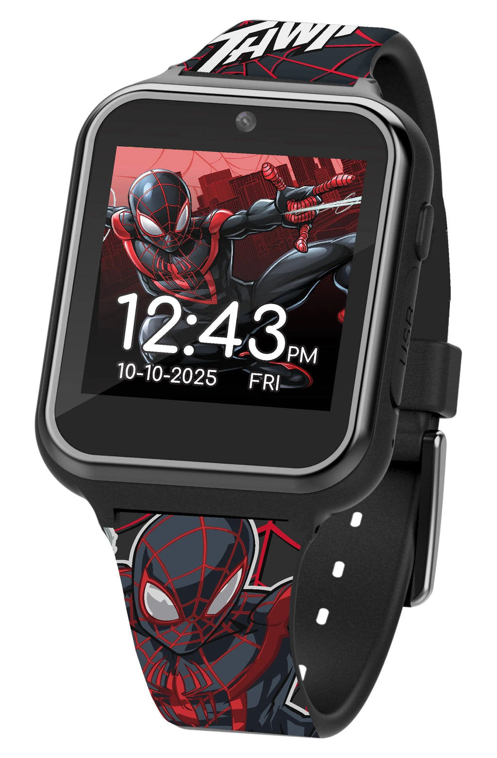 Spider-Man Interactive Smart Watch Silicone Strap R448