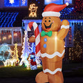 8 Feet Tall Lighted Inflatable Christmas Nutcracker Yard Decoration J434705