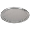 Aluminum Round Flat Embossed Tray T711
