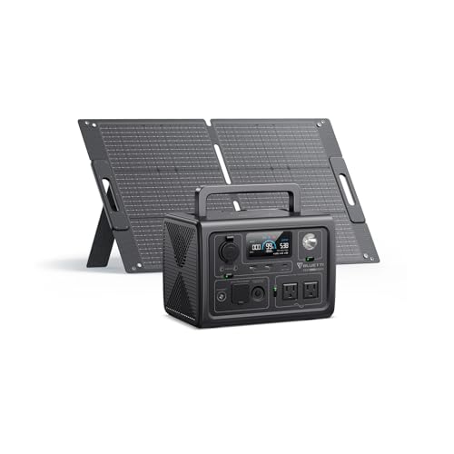 268Wh LiFePO4 Solar Generator with 2 600W AC Outlets Q79511