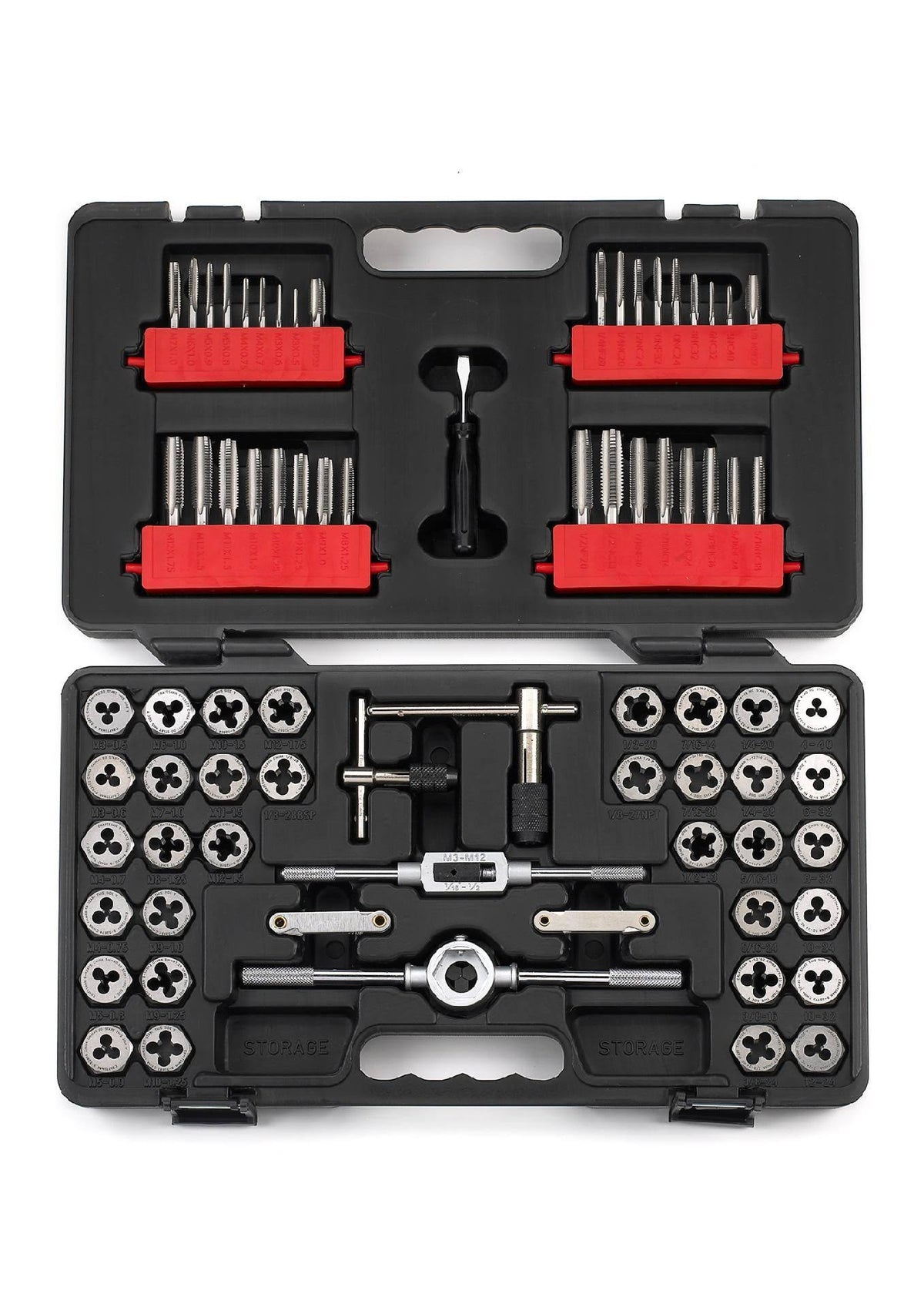75-Piece Carbon Steel Tap & Die Set Q467