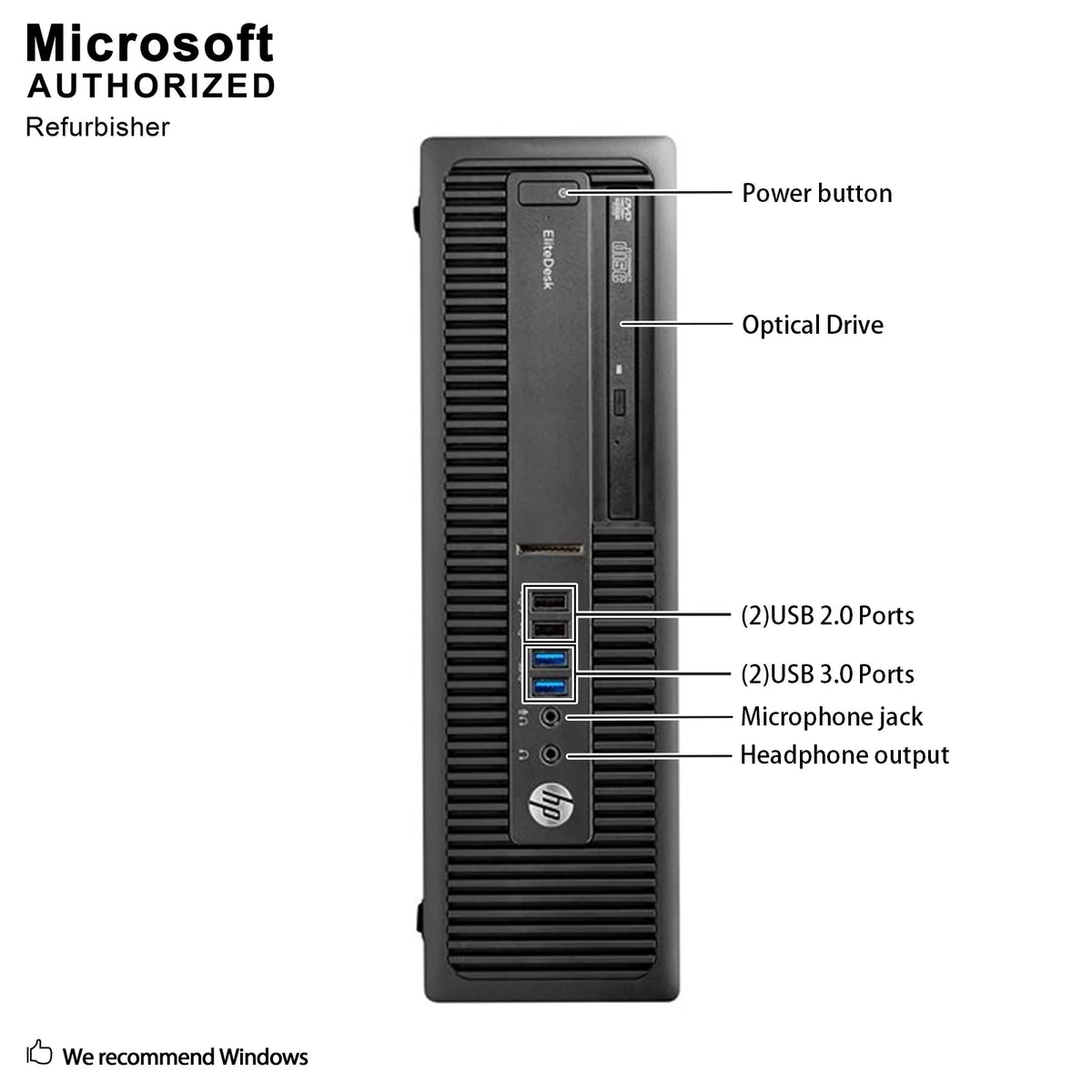 Intel Quad Core i7-6700 8G DDR4 RAM 1T SFF Desktop D718