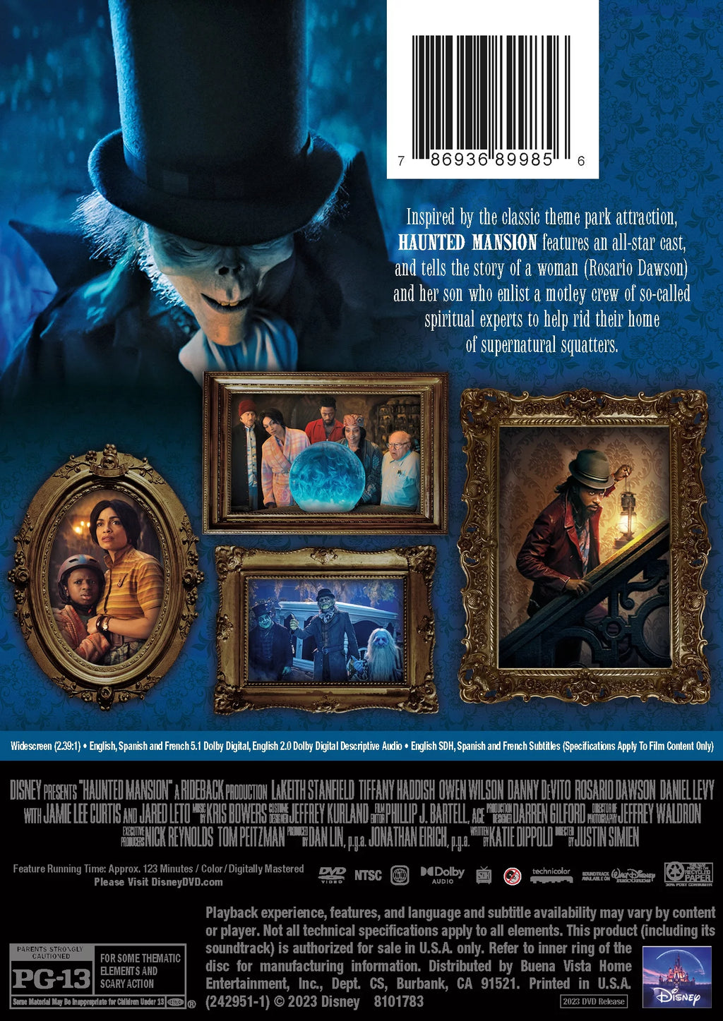 Haunted Mansion DVD P586215