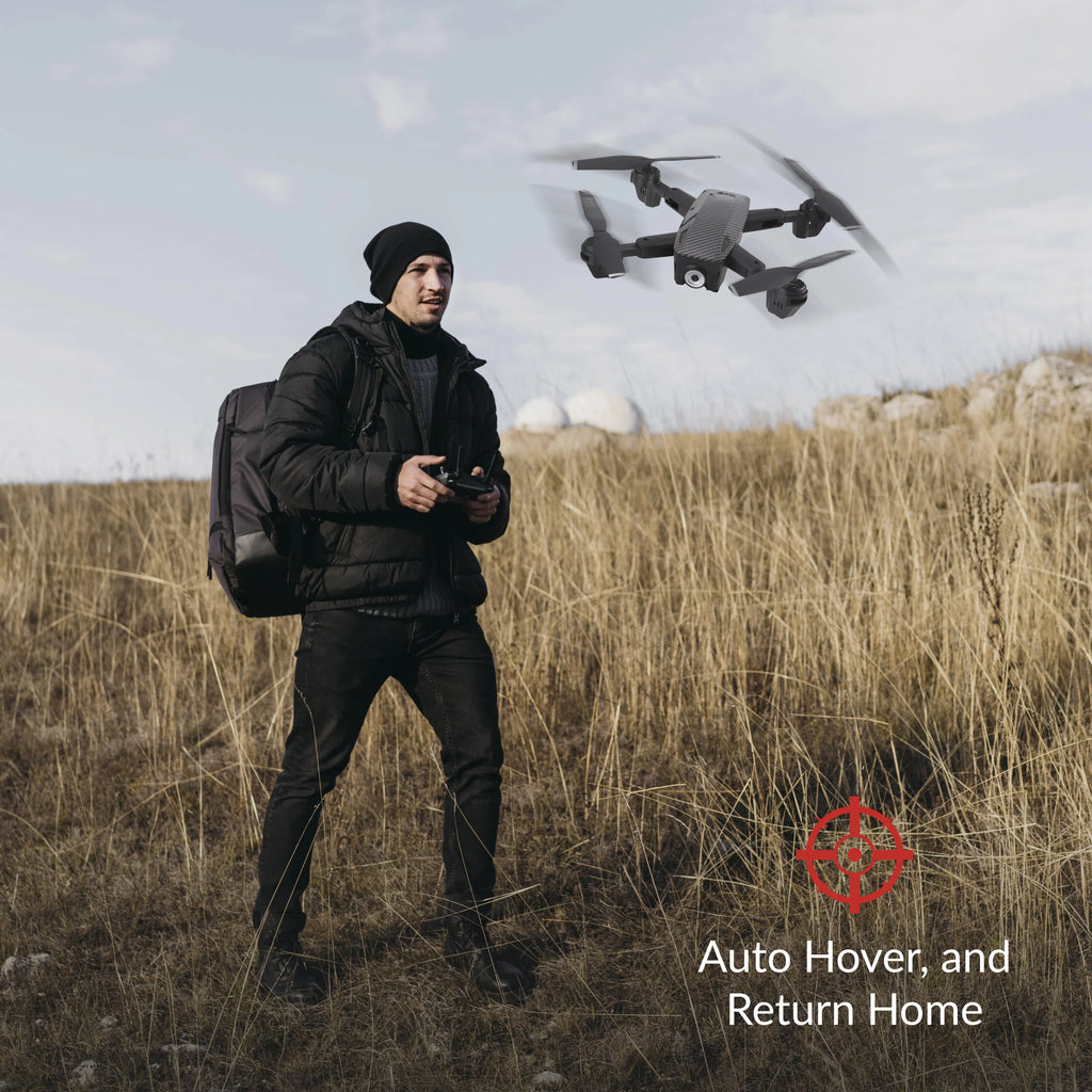 Foldable Video GPS Drone E78357