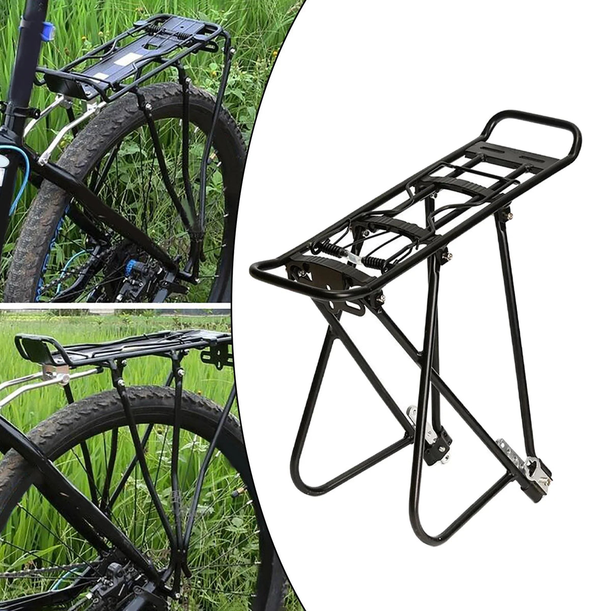 Rear Bike Rack Carrier 55 lbs Capacity R372474